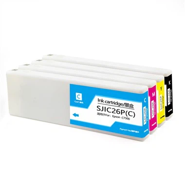 SJIC26P-kompatibel bläckpatron för Epson ColorWorks C7500-skrivare
