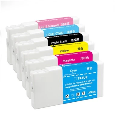 T43U1-T43U9 kompatibel bläckpatron för EPSON SureLab SL-D800