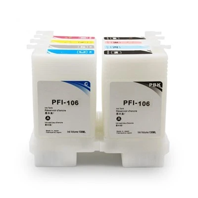 Canon PFI-106 130ML IPF 6410 6460 påfyllningsbar bläckpatron