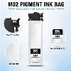 Svart Pigment Bläckpåse För Epson M02 100ml Refill Bläckpåse med chip